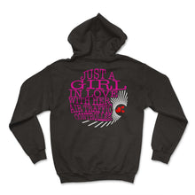Load image into Gallery viewer, Pilot Shirt, Just A Girl In Love With Her Air Traffic Controller Tee, - Hoodie - Black
