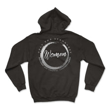 Load image into Gallery viewer, Pilot Shirt, Strongest Women Become Air Traffic Controller Tee, Girl - Hoodie - Black

