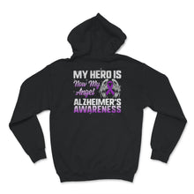 Load image into Gallery viewer, Alzheimer's Awareness Shirt, My Hero Is Now My Angel, Alzheimer's
