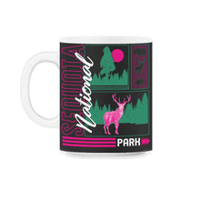 Load image into Gallery viewer, Sequoia Park Shirt, Sequoia National Park, Sequoia Park Camping - 11oz Mug - Black on White
