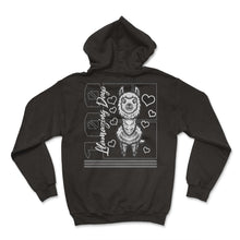 Load image into Gallery viewer, School Shirt, 100 LLamazing Days Cute Llama Tee, Llama Lover Back To - Hoodie - Black

