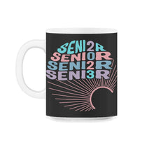 Load image into Gallery viewer, Graduation Shirt, Senior Class Of 2023 Gift End Of Class Senior Retro - 11oz Mug - Black on White
