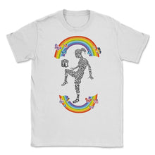 Load image into Gallery viewer, Soccer Shirt, Soccer Player Typography Tee, Women's Soccer Coach - Unisex T-Shirt - White

