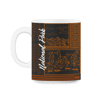 Load image into Gallery viewer, Joshua Tree National Park Shirt, Retro Park Vintage Hiking Gift, - 11oz Mug - Black on White
