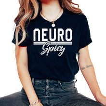 Load image into Gallery viewer, Autism Awareness Shirt, Neuro Spicy Tee, ADHD Mental Health - Unisex T-Shirt - Black
