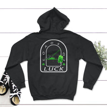 Load image into Gallery viewer, St. Patricks Day Shirt, Loads Of Luck Truck Tee, Irish Lucky St. - Hoodie - Black
