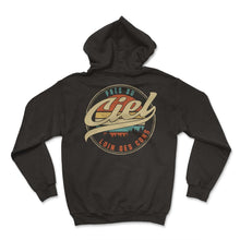 Load image into Gallery viewer, Près Du Ciel Loin Des Cons Humour T Shirt copy - Hoodie - Black
