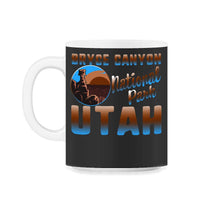 Load image into Gallery viewer, Bryce Canyon National Park Shirt, Southwest Utah ESTD 1928 Tee, Rock - 11oz Mug - Black on White
