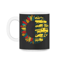 Load image into Gallery viewer, Trucks Shirt, Construction Trucks Tee, Trucks Lover Birthday Gift, - 11oz Mug - Black on White
