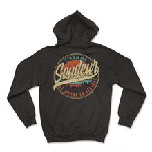 Load image into Gallery viewer, Soudeur L'homme Le Mythe La Légende Humour T Shirt copy - Hoodie - Black
