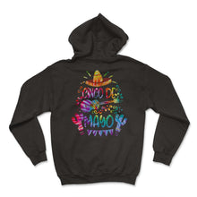 Load image into Gallery viewer, Happy Cinco De Mayo Mexican Flag Vintage Men Women Mexico Fiesta Taco - Hoodie - Black
