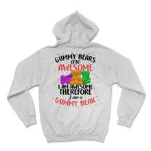 Load image into Gallery viewer, Jelly Gummies T-shirt Soft Sugar Candy Fruity Juicy Kids Gummy candy - Hoodie - White
