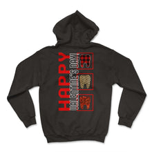 Load image into Gallery viewer, Dentist Shirt, Happy Valentines Day Love Teeth Heart Tee, Mouth - Hoodie - Black

