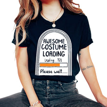 Load image into Gallery viewer, Programmer Shirt, Awesome Costume Loading Tee, Coding Software - Unisex T-Shirt - Black
