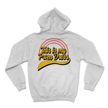 Load image into Gallery viewer, Promenade Shirt, This Is My Prom Dress Rainbow Funny Tee, Dance Group - Hoodie - White
