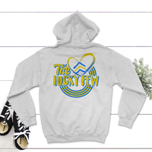 Load image into Gallery viewer, World Down Syndrome Day Shirt, The Lucky Few, Trisomy 21, Warrior - Hoodie - White
