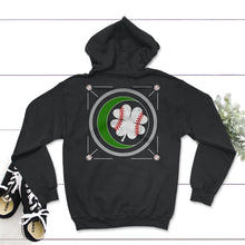 Load image into Gallery viewer, Baseball St Patricks Day, Four Leaf Clover Baseball Lover Gift, Men - Hoodie - Black
