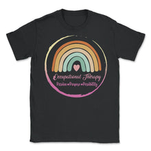 Load image into Gallery viewer, Occupational Therapy Shirt, Passion Purpose Possibility Tee, OT Gift - Unisex T-Shirt - Black
