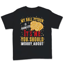 Load image into Gallery viewer, Ball Python Snake Harmless It Is Me Worry About You Lover Couple Men
