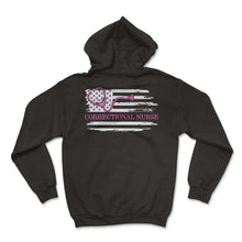 Load image into Gallery viewer, Nurse Shirt, Correctional Nurse Tee, RN Gift Ideas, Jail Registered - Hoodie - Black
