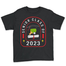 Load image into Gallery viewer, Class Of 2023 Senior Paddleball Graduation Gift T Shirt - Youth Tee - Black
