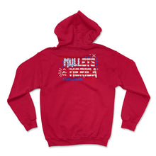 Load image into Gallery viewer, 4th Of July Shirt, Mullets And Merica Independence Day Tee Eagle USA - Hoodie - Red
