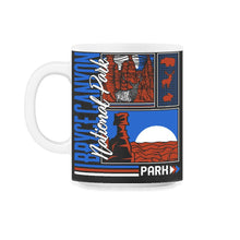 Load image into Gallery viewer, Bryce Canyon National Shirt, Park Southwest Utah ESTD 1928 Tee, Rock - 11oz Mug - Black on White
