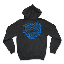 Load image into Gallery viewer, Child Abuse Prevention Month Shirt, Stand Up For Children Tee, Blue - Hoodie - Black
