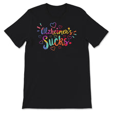 Load image into Gallery viewer, Alzheimer's  Awareness Shirt, Alzheimer's Sucks, Dementia Alzheimer's
