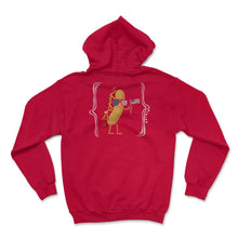 Load image into Gallery viewer, 4th Of July Shirt, Hotdog Sunglasses USA Flag Cute Funny Independence - Hoodie - Red
