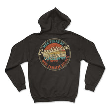 Load image into Gallery viewer, Mon Temps De Gentillesse A Expire Mode Connasse Activaté Humour T - Hoodie - Black
