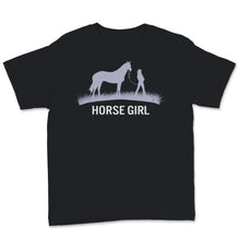 Load image into Gallery viewer, Horse Girl I Love My Horses Racing Riding Equestrian Purple Gift For
