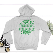 Load image into Gallery viewer, St. Patricks Day Shirt, Shenanigans Coordinator, Irish Teacher Lucky - Hoodie - White
