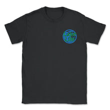 Load image into Gallery viewer, Lake Life Shirt, Pocket Waves Family Summer Vacation, Vintage - Unisex T-Shirt - Black
