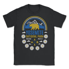 Load image into Gallery viewer, Yosemite National Park, Since 1890 National Park Preserve Protect, - Unisex T-Shirt - Black
