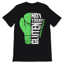 Load image into Gallery viewer, Not Today Gluten Free Celiac Disease Awareness Boxing Gloves Green
