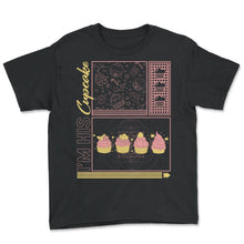 Load image into Gallery viewer, Valentines Shirt, I'm His Cupcake Tee, Funny Married Gift For - Youth Tee - Black

