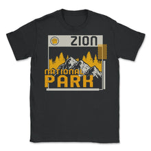 Load image into Gallery viewer, Zion National Park Shirt, Outdoor, Wildlife, National Park Outdoor - Unisex T-Shirt - Black
