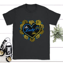 Load image into Gallery viewer, World Down Syndrome Day Shirt, The Lucky Few, Trisomy 21, Warrior - Unisex T-Shirt - Black
