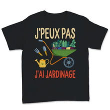 Load image into Gallery viewer, Jardinier jardinage tee shirt femme jardin humour humoristique homme
