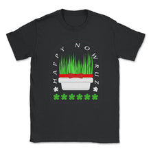 Load image into Gallery viewer, Happy Nowruz Shirt, Iranian New Year, Nowruz Mobarak Tee, Lucky - Unisex T-Shirt - Black
