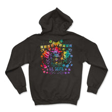 Load image into Gallery viewer, El Jefe El Dia de Los Muertos Day of the Dead Sugar Skull Mexican Hat - Hoodie - Black
