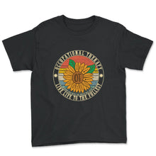 Load image into Gallery viewer, Occupational Therapy Shirt, Live Life To The Fullest, Occupational - Youth Tee - Black
