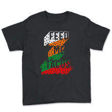 Load image into Gallery viewer, Cinco De Mayo Shirt, Feed Me Tacos Funny Taco Lover, Mexico Down To - Youth Tee - Black
