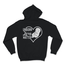 Load image into Gallery viewer, Unborn Lives Matter Shirt Fetus Anti-abortion Pro-Life Christian Mom
