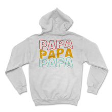 Load image into Gallery viewer, Father Shirt, Papa Tee, Protector Provider Disciplinarian, Sarcastic - Hoodie - White
