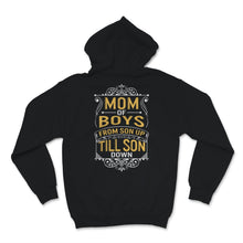 Load image into Gallery viewer, Mom of Boys Shirt From Son Up Till Son Down Mothers Day Gift For
