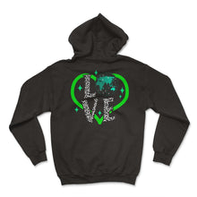 Load image into Gallery viewer, Pilot Shirt, Love Air Traffic Controller Leopard Radar Globe Tee, - Hoodie - Black
