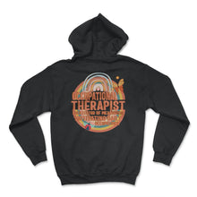 Load image into Gallery viewer, Occupational Therapy Shirt,  Occupation Facilitator, Occupational - Hoodie - Black
