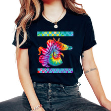 Load image into Gallery viewer, Dia De Los Muertos Shirt, Unicorn Sugar Skull Tee, Unicorn Lover Gift - Unisex T-Shirt - Black
